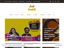 Tablet Screenshot of justnashik.com